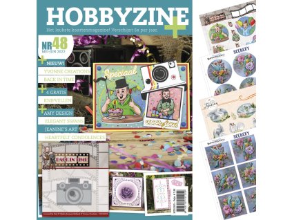 Časopis Hobbyzine 48 + šablona zdarma