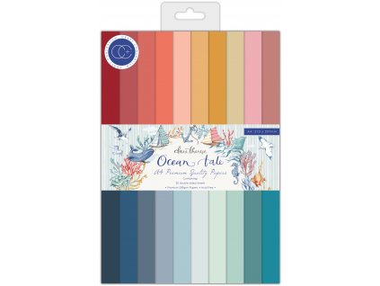 craft consortium ocean tale a4 paper pad ccppad034