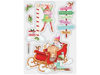 craft consortium made by elves sleigh clear stamps (1)