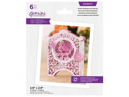 gemini interchangeable butterflies elements dies g