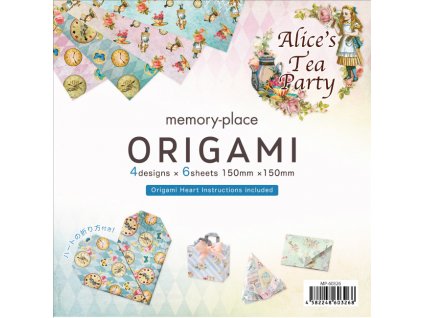 memory place alices tea party origami mp 60326