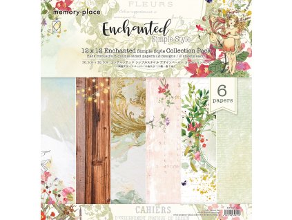 memory place enchanted simple style 12x12 inch pap