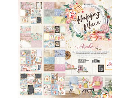 memory place happy place 12x12 inch journaling car