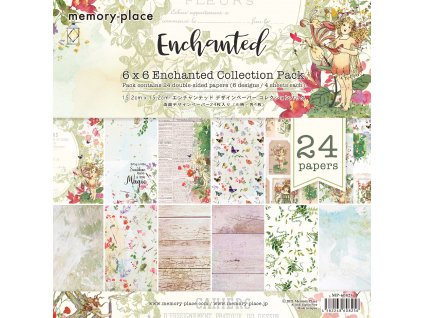 memory place enchanted 6x6 inch paper pack mp 6082