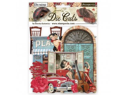 stamperia desire die cuts dfldc66