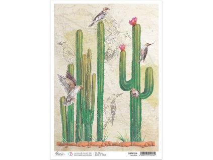 Rýžový papír A4 SAGUAROS