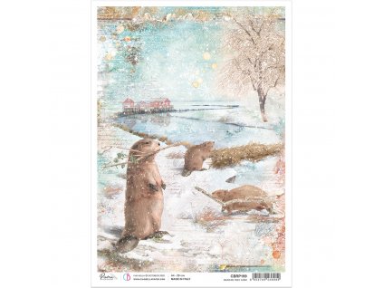 Rýžový papír BEAVERS TREE FARM 21x29.7 cm
