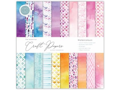 craft consortium essential craft papers 6x6 inch p