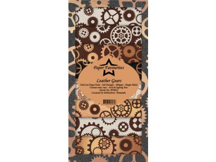 paper favourites leather gears slim paper pack pfs