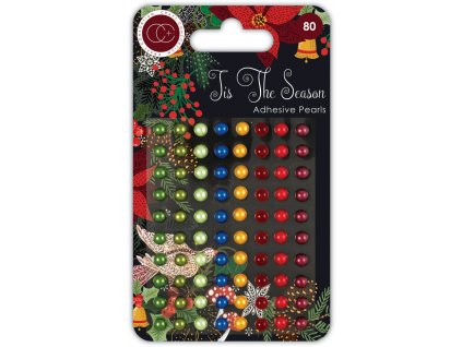 craft consortium tis the season adhesive pearls cc