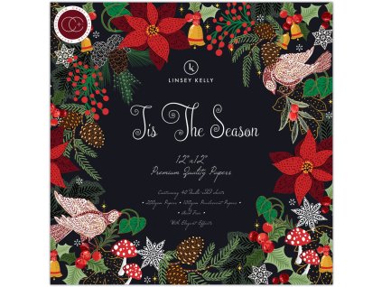 craft consortium tis the season 12x12 inch paper p