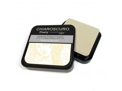 Umělecký razítkovací polštářek Chiaroscuro nádech másla