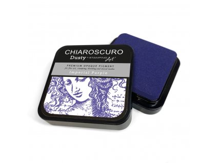 Umělecký razítkovací polštářek Chiaroscuro císařská fialová