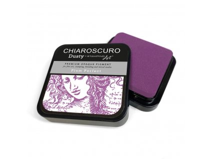 Umělecký razítkovací polštářek Chiaroscuro dokonalá švestka