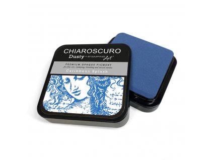 Umělecký razítkovací polštářek Chiaroscuro karibská tříšť