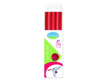 aladine wax stick red 72433