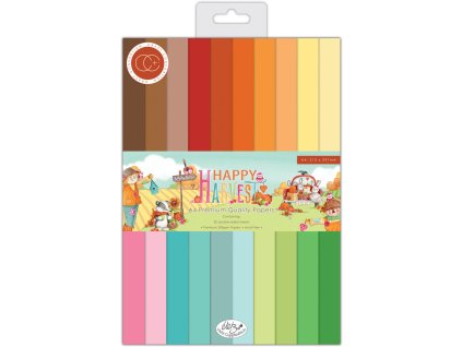 craft consortium happy harvest a4 paper pad ccppad