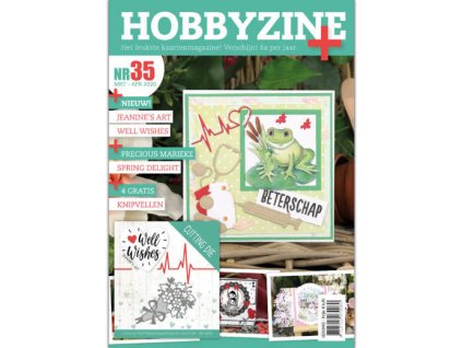 Časopis Hobbyzine 35 + šablona zdarma