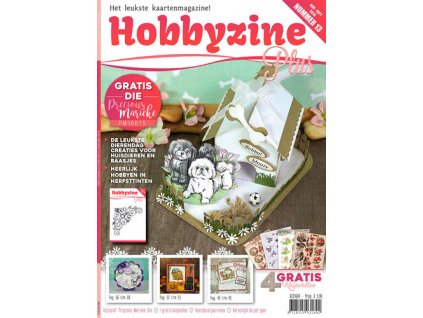 Časopis Hobbyzine 13 + šablona zdarma