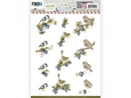SB10706 Precious Marieke Birds and Berries Blackberries copy 520x520