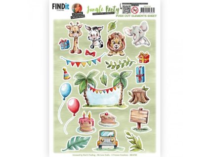 SB10742 Yvonne Creations Jungle Party Small Elements B 520x520