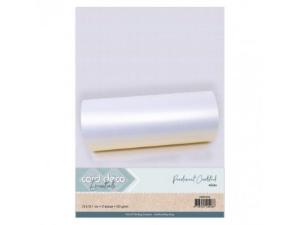 CDEPC001 CDE Pearlescent Cardstock White 520x520
