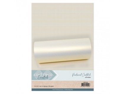 CDEPC002 CDE Pearlescent Cardstock Off White 520x520