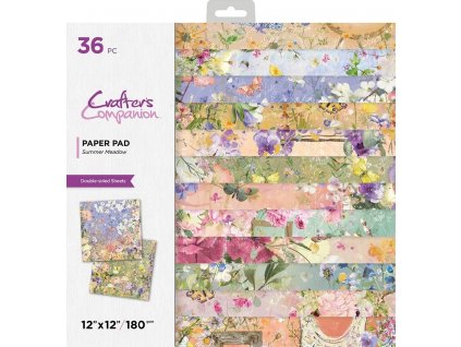 crafters companion summer meadow 12x12 inch paper