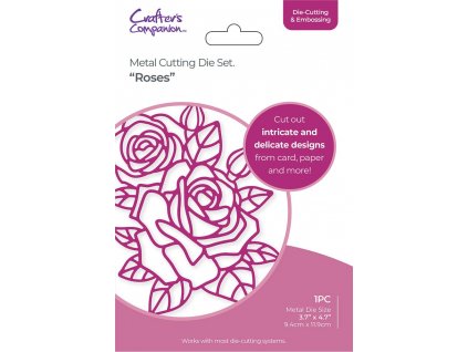 cc metal cutting dies large scale floral outlines roses