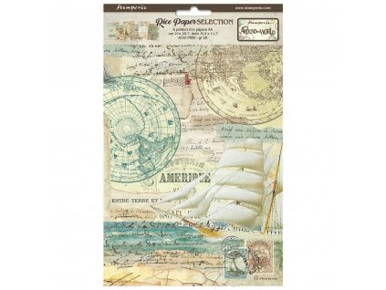 stamperia around the world a4 rice paper selection