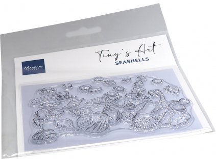 marianne design clear stamps tinys art seashells t