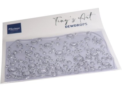 marianne design clear stamps tinys art dew drops t