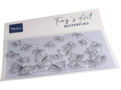 marianne design clear stamps tinys art butterflies