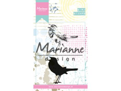 marianne design cling stamps tinys birds 2 mm1619