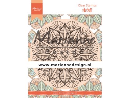 marianne design clear stamps mandala delhi cs1035
