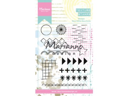 marianne design clear stamps henriettes texture el
