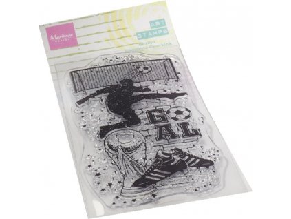 marianne design clear stamps henriettes art soccer