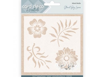 CDEST008 Card Deco Essentials Big Leaves 1000x1000