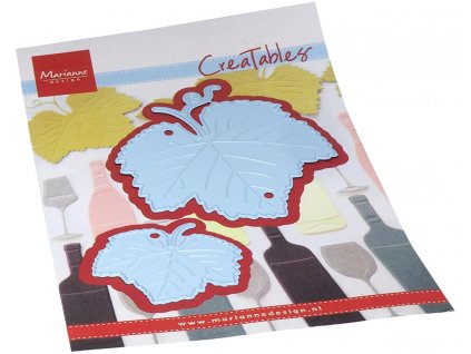 marianne design creatables grape leaves lr0821