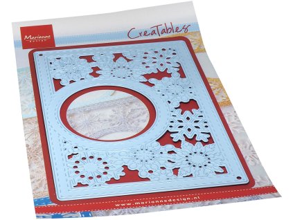 marianne design creatables rectangle snowflakes lr