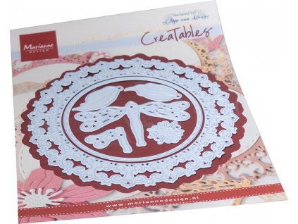 marianne design creatables anjas dragonfly circle