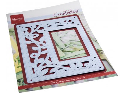 marianne design creatables rectangle leaves lr0788