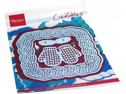 marianne design creatables knitted square lr0786