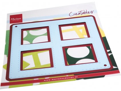 marianne design creatables layout 4 squares lr0781
