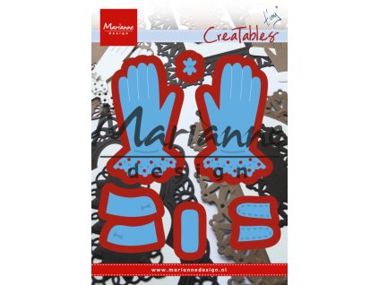 marianne design creatables tinys gloves lr0336