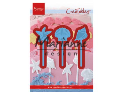 marianne design creatables sea shell pins lr0602