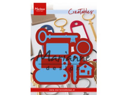 marianne design creatables key ring lr0523