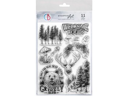 Ciao Bella Art razítka Forest Tales lesní příběhy vítejte v lese