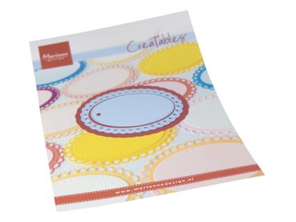 marianne design creatables oval labels lr0826