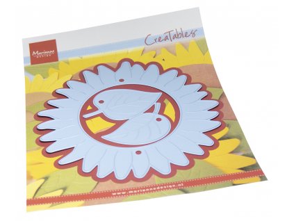 marianne design creatables sunflower doily lr0824